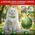 Ciondolo naturale antiparassitario gatti