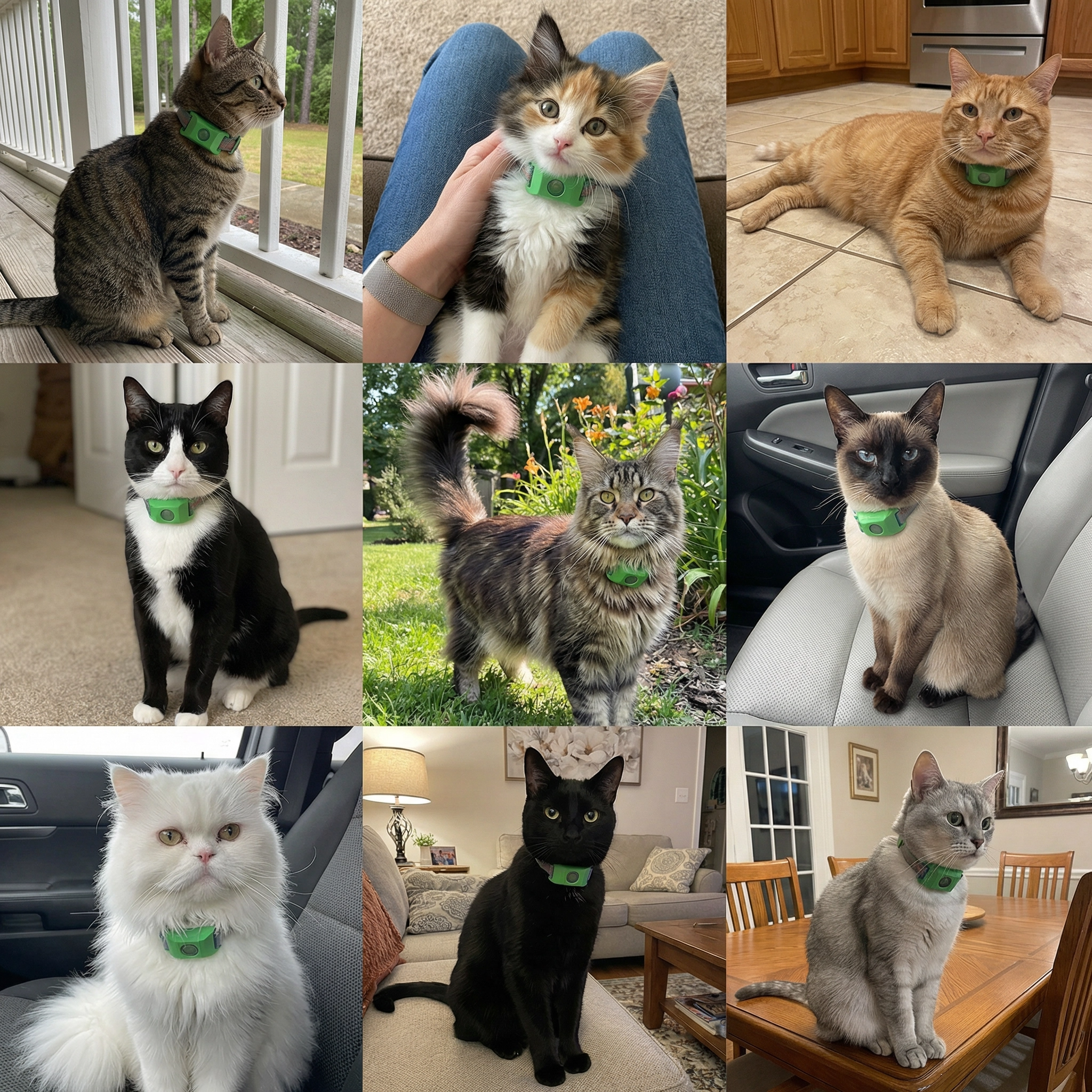 Ciondolo naturale antiparassitario gatti